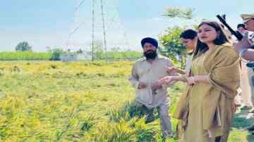 ਮੰਤਰੀ ਅਨਮੋਲ ਗਗਨ ਮਾਨ ਨੇ ਬੇਮੌਸਮੀ ਮੀਂਹ ਦੇ ਕਾਰਨ ਫ਼ਸਲਾਂ ਨੂੰ ਹੋਏ ਨੁਕਸਾਨ ਦਾ ਲਿਆ ਜਾਇਜ਼ਾ