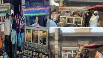 ਗੋਲਗੱਪੇ ਵਾਲਾ ਬੁਜੁਰਗ ਬਾਬੇ ਦੀ ਫੋਟੋ ਵਾਇਰਲ ਮਗਰੋਂ, ਲੋਕਾਂ ਦਾ ਹੋਇਆ ਇਕੱਠ