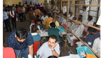 Counting of votes in 14 rounds at Khalsa College For Women
