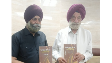 S. Tarlochan Singh Releases Dr. Arvinder Singh Bhalla’s Book ‘The Mirror of Our Age’